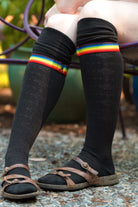 Simply Adjustable Rainbow Sock Garters