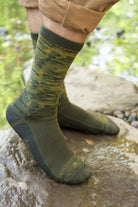 Crosspoint Camo Waterproof Socks - Forest - Large/Extra Large