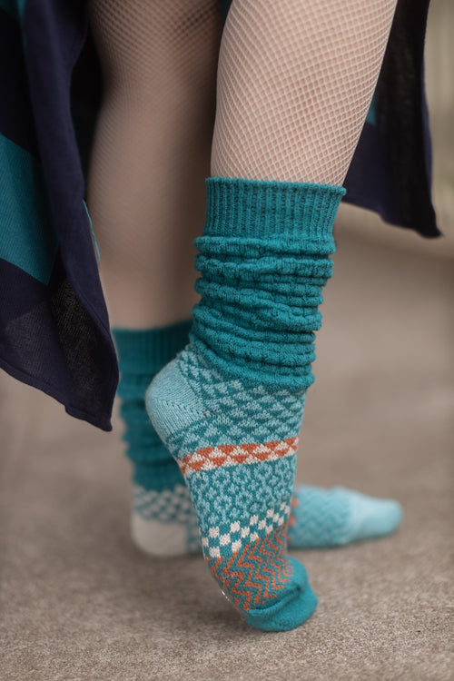 Fusion Slouch Socks - Tetra – Solmate Canada