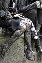 Spider Lace Pantyhose