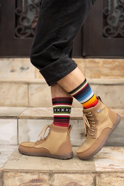 Curren Striped Crew - Red