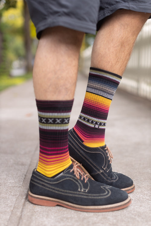 Atypical Striped Zip-Up Socks – Atypical Attire