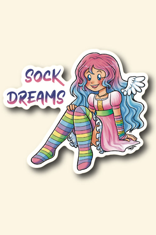 Candy Angel Sticker – Sock Dreams