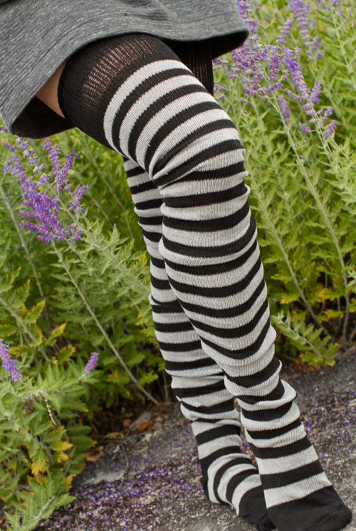 Super Stripes Longer - Black/Grey