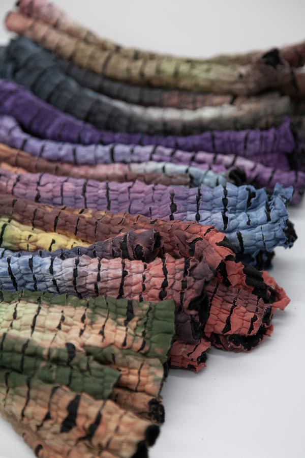 Distressed Tie-Dye Arm Warmers