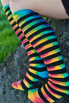 Tie Dye Striped Knees - Classic