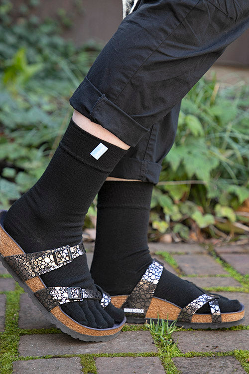 Birkenstock toe online socks