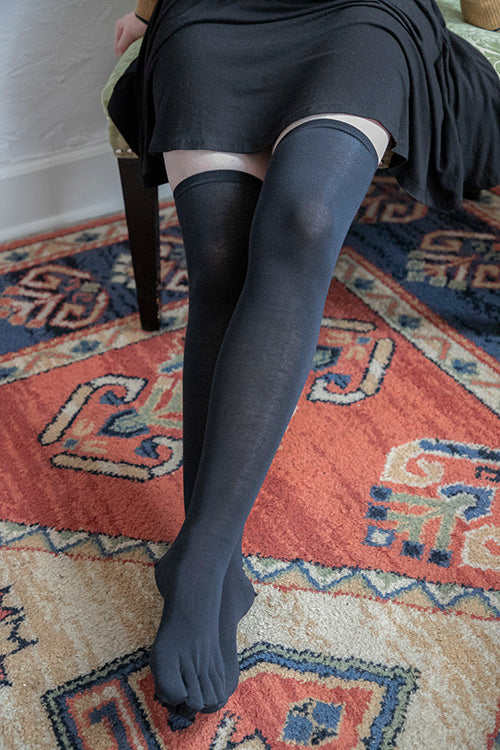 Solid Tights With Foot Straps